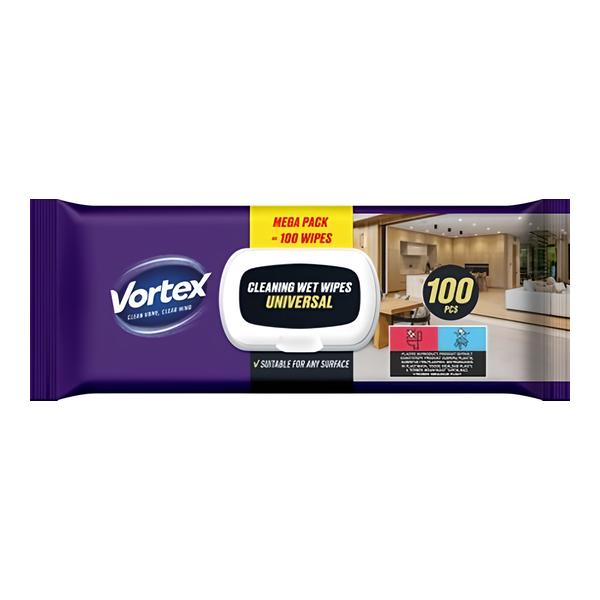 Vortex Vlhčené ubrousky Universal, 100ks