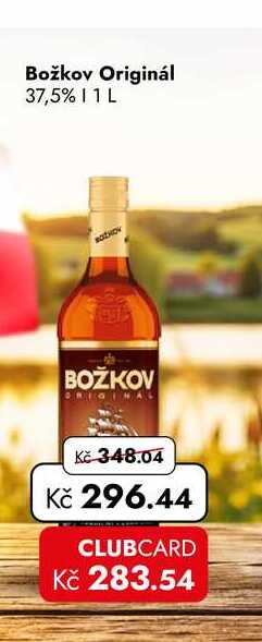 Božkov Originál 37,5% 1L