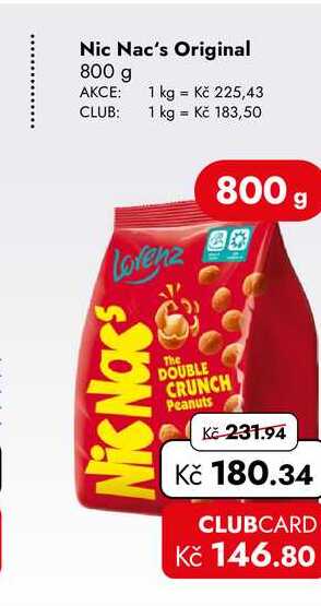 Nic Nac's Original 800 g