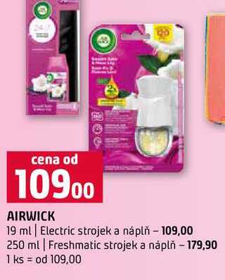 AIRWICK 19 ml Electric strojek a náplň 250 ml | Freshmatic strojek a náplň