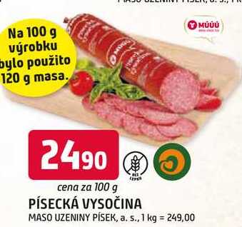 PÍSECKÁ VYSOČINA 100g