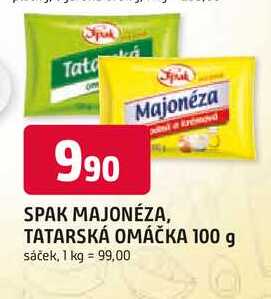 SPAK MAJONÉZA, TATARSKÁ OMÁČKA 100 g sáček