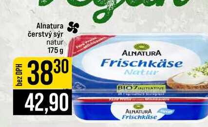 Alnatura čerstvý sýr natur 175 g