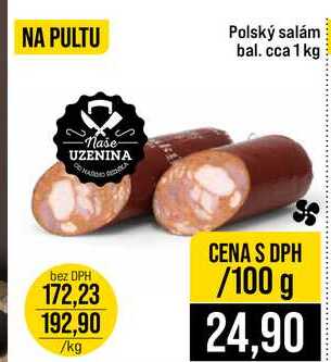 Polský salám 100g