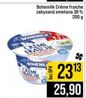 Bohemilk Créme fraiche zakysaná smetana 36 % 200 g