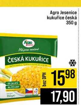 Agro Jesenice kukuřice česká 350 g
