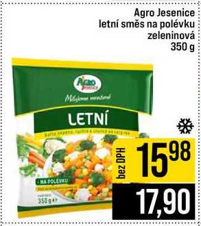 Agro Jesenice letní směs na polévku zeleninová 350 g