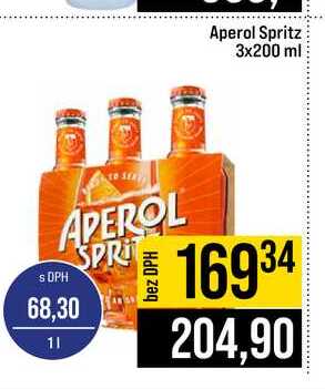 Aperol Spritz 3x200 ml