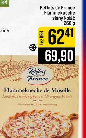 Reflets de France Flammekueche slaný koláč 260g