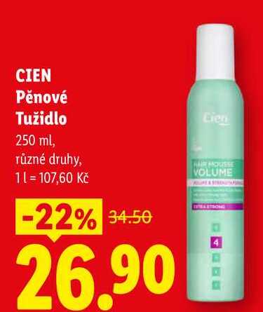 CIEN Pěnové Tužidlo, 250 ml