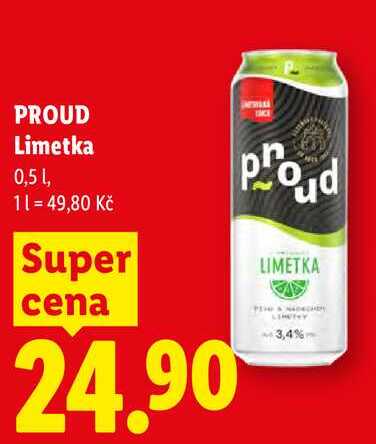 PROUD Limetka, 0,5 l