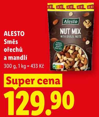 ALESTO Směs ořechů a mandlí, 300 g