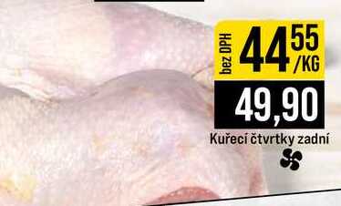 Kuřecí čtvrtky zadní 1kg