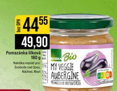 Pomazánka lilková 180 g