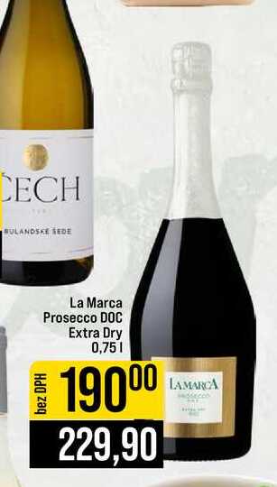 La Marca Prosecco DOC Extra Dry 0,75l