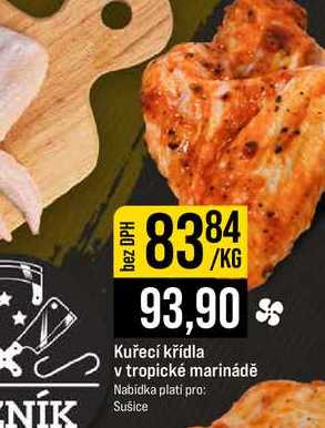 Kuřecí křídla v tropické marinádě 1kg