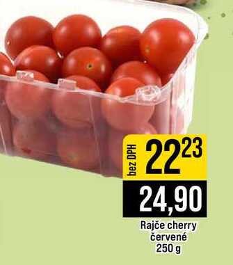 Rajče cherry červené 250 g 