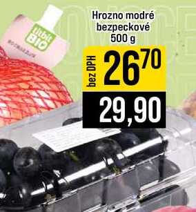 Hrozno modré bezpeckové 500 g 