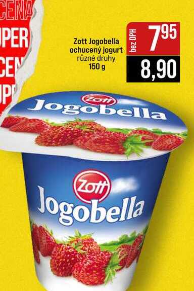 Zott Jogobella ochucený jogurt různé druhy 150 g