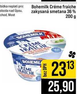 Bohemilk Créme fraiche zakysaná smetana 36% 200 g