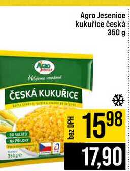 Agro Jesenice kukuřice česká 350 g
