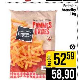 Premier hranolky 1 kg