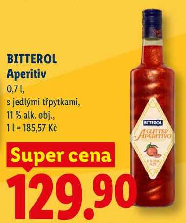 BITTEROL Aperitiv, 0,7 1