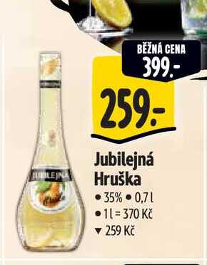 Jubilejná Hruška 0,7 l