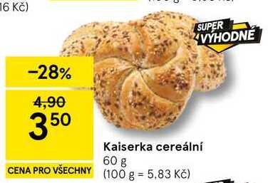 Kaiserka cereální, 60 g 
