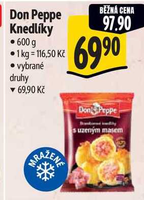 Don Peppe Knedlíky, 600 g