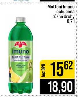 Mattoni Imuno ochucená různé druhy 0,7l