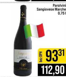 Parolvini Sangiovese Marche 0,75l