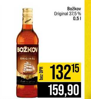 Božkov Original 37,5% 0,5l
