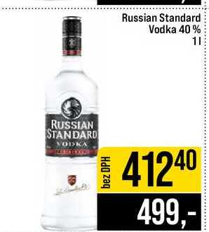 Russian Standard Vodka 40 % 1l