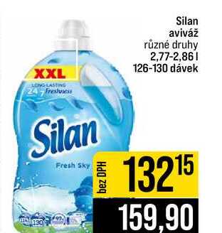 Silan aviváž různé druhy 2,77-2,86l 126-130 dávek