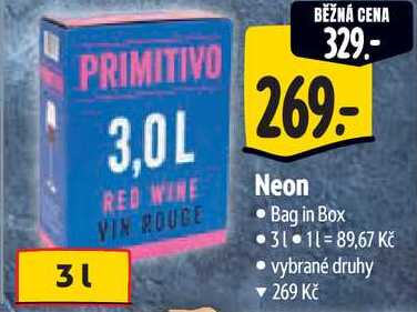 Neon, 3 l