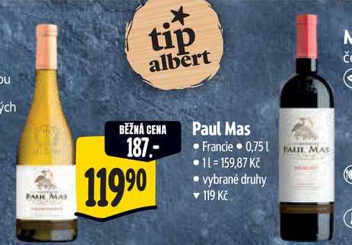Paul Mas, 0,75 l