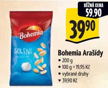 Bohemia Arašídy, 200 g