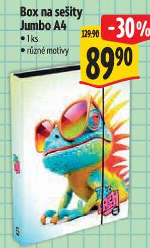 Box na sešity Jumbo A4