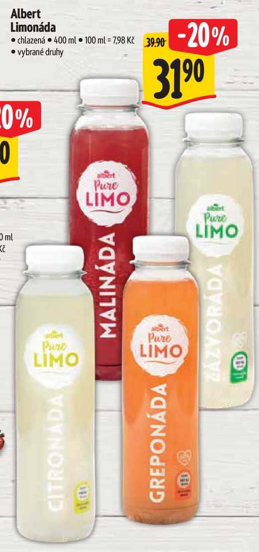 Albert Limonáda, 400 ml