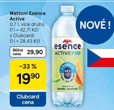 Mattoni Esence Active, 0,7 l, více druhů