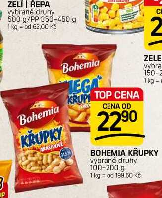 BOHEMIA KŘUPKY vybrané druhy 100-200 g