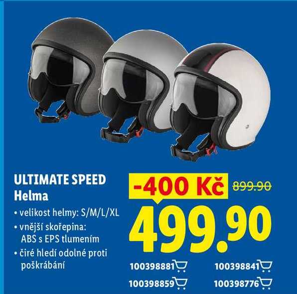 ULTIMATE SPEED Helma