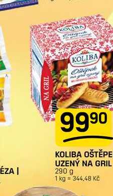 KOLIBA OŠTĚPEK UZENÝ NA GRIL 290 g