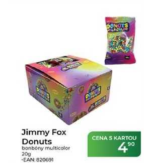 Jimmy Fox Donuts bonbóny multicolor 20g