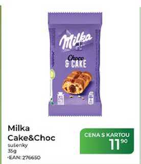 Milka Cake&Choc sušenky 35g