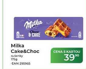 Milka & CAKE Cake&Choc sušenky 175g