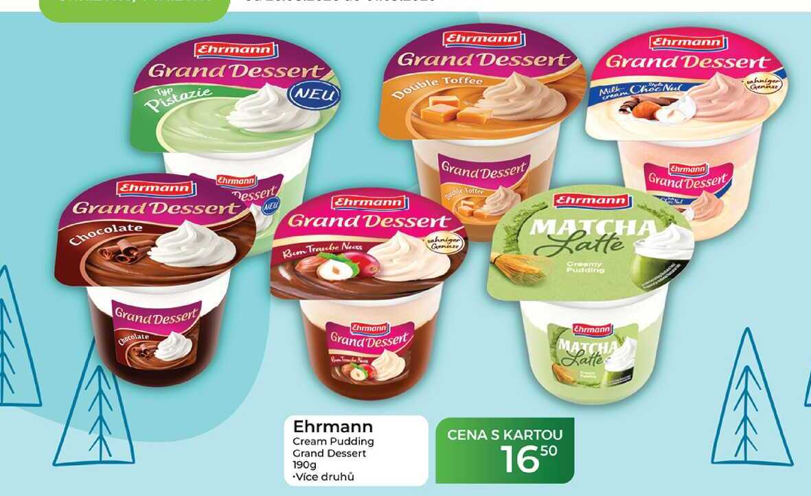 Ehrmann Cream Pudding Grand Dessert 190g