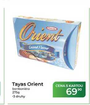 Tayas Orient bonboniéra 275g -3 druhy