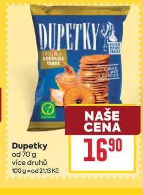 Dupetky od 70 g